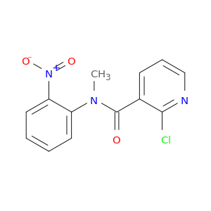 3-Pyridinecarboxamide, 2-chloro-N-methyl-N-(2-nitrophenyl)-