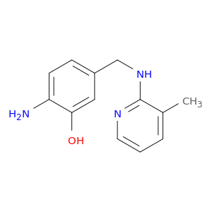 Phenol, 2-amino-5-[[(3-methyl-2-pyridinyl)amino]methyl]-