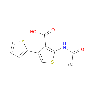 2-乙酰氨基-4-(噻吩-2-基)噻吩-3-羧酸