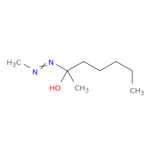 2-Heptanol, 2-(methylazo)-