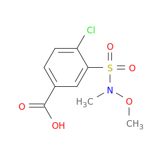 4-Chloro-3-[Methoxy(Methyl)Sulfamoyl]Benzoic Acid