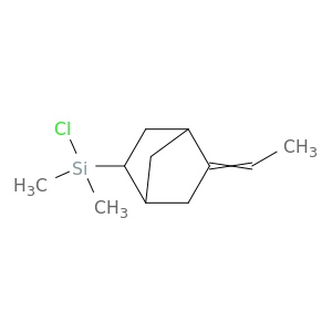 Silane, chloro(5-ethylidenebicyclo[2.2.1]hept-2-yl)dimethyl-