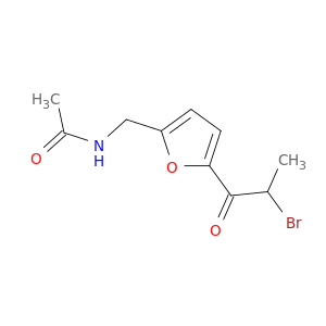 Acetamide, N-[[5-(2-bromo-1-oxopropyl)-2-furanyl]methyl]-