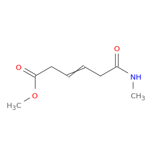 3-Hexenoic acid, 6-(methylamino)-6-oxo-, methyl ester