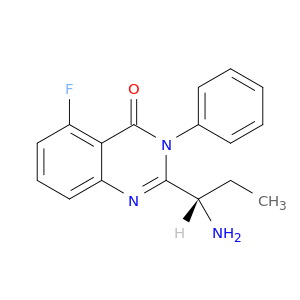(S)-2-(1-氨基丙基)-5-氟-3-苯基-4(3H)-喹唑啉酮