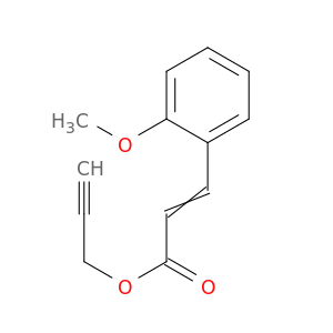 2-Propenoic acid, 3-(2-methoxyphenyl)-, 2-propynyl ester