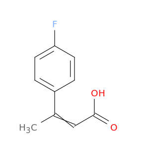 3-(4-Fluorophenyl)but-2-enoic acid