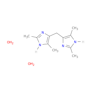 1H-Imidazole, 4,4'-methylenebis[2,5-dimethyl-, dihydrate