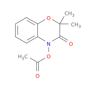 2H-1,4-Benzoxazin-3(4H)-one, 4-(acetyloxy)-2,2-dimethyl-