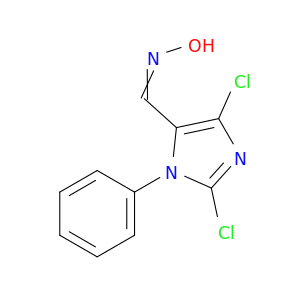 N-[(2,4-Dichloro-1-phenyl-1H-imidazol-5-yl)methylidene]hydroxylamine