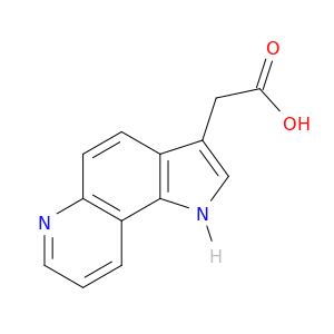 1H-Pyrrolo[2,3-f]quinoline-3-aceticacid