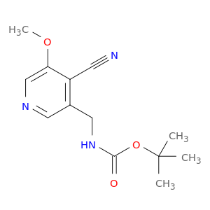 (4-氰基-5-甲氧基吡啶-3-基)-甲基氨基甲酸叔丁酯