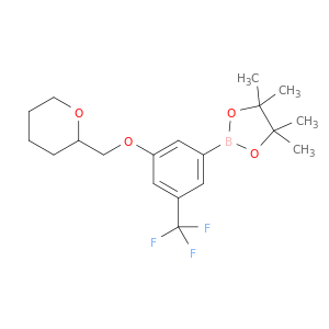 3-(Tetrahydropyran-2-yl)methoxy-5-trifluoromethylphenylboronic acid, pinacol ester