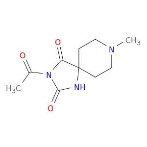 1,3,8-Triazaspiro[4.5]decane-2,4-dione, 3-acetyl-8-methyl-