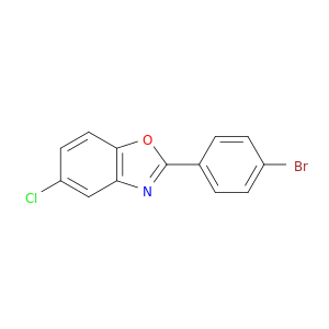 2-(4-BROMOPHENYL)-5-CHLORO-1,3-BENZOXAZOLE