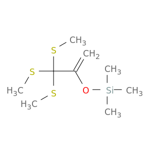Silane, trimethyl[[1-[tris(methylthio)methyl]ethenyl]oxy]-