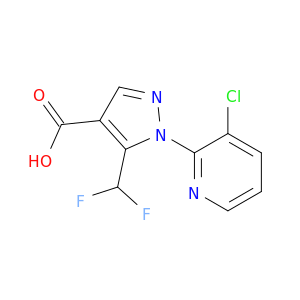 1-(3-Chloro-pyridin-2-yl)-5-difluoromethyl-1H-pyrazole-4-carboxylic acid