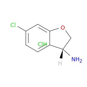 (R)-6-氯-2,3-二氢苯并呋喃-3-胺盐酸盐