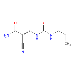 2-Propenamide,2-cyano-3-[[(propylamino)carbonyl]amino]-