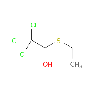 2,2,2-trichloro-1-ethylsulfanyl-ethanol