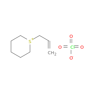 2H-Thiopyranium, tetrahydro-1-(2-propenyl)-, perchlorate