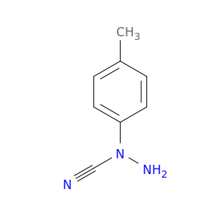 Hydrazinecarbonitrile, 1-(4-methylphenyl)-