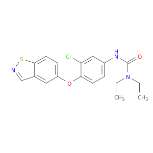 Urea, N'-[4-(1,2-benzisothiazol-5-yloxy)-3-chlorophenyl]-N,N-diethyl-