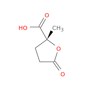2-Furancarboxylic acid,tetrahydro-2-methyl-5-oxo-, (2R)-