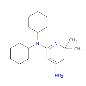 N,N-DICYCLOHEXYL-6,6-DIMETHYL-5H-PYRIDINE-2,4-DIAMINE