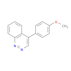 Cinnoline, 4-(4-methoxyphenyl)-