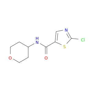 2-Chloro-N-(tetrahydro-2H-pyran-4-yl)thiazole-5-carboxamide