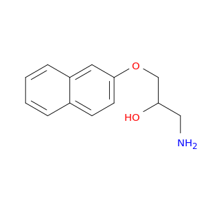 2-Propanol, 1-amino-3-(2-naphthalenyloxy)-