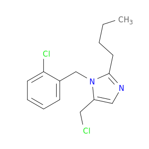1H-Imidazole, 2-butyl-5-(chloromethyl)-1-[(2-chlorophenyl)methyl]-