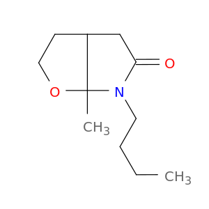 6-butyl-6a-methylhexahydro-5h-furo[2,3-b]pyrrol-5-one