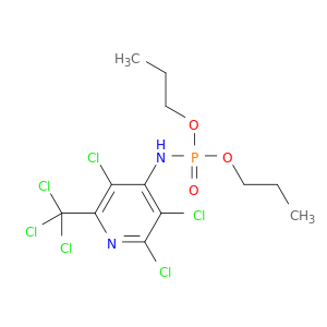 Phosphoramidic acid,[2,3,5-trichloro-6-(trichloromethyl)-4-pyridinyl]-, dipropyl ester (9CI)