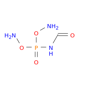 Hydroxylamine, O,O'-[(formylamino)phosphinylidene]bis-