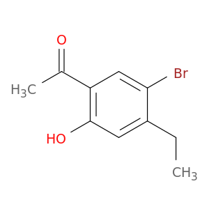 Ethanone, 1-(5-bromo-4-ethyl-2-hydroxyphenyl)-