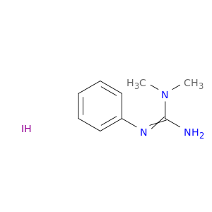 1,1-Dimethyl-2-phenylguanidine hydroiodide