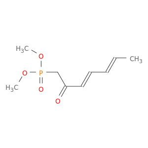 Phosphonic acid, [(3E,5E)-2-oxo-3,5-heptadienyl]-, dimethyl ester