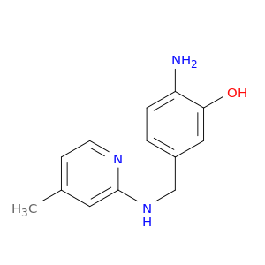 Phenol, 2-amino-5-[[(4-methyl-2-pyridinyl)amino]methyl]-
