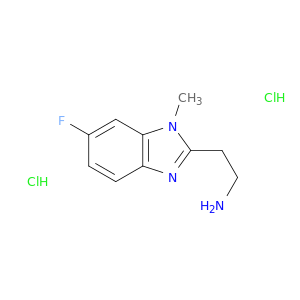 2-(6-fluoro-1-methyl-1H-1,3-benzodiazol-2-yl)ethan-1-amine dihydrochloride