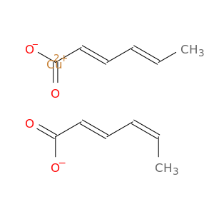 2,4-Hexadienoic acid,copper(2+) salt (2:1), (2E,4E)-