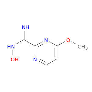 2-Pyrimidinecarboximidamide, N-hydroxy-4-methoxy-