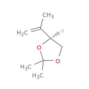 1,3-Dioxolane, 2,2-dimethyl-4-(1-methylethenyl)-, (S)-