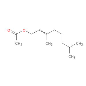 2-octen-1-ol,3,7-二甲基-,1-乙酸盐