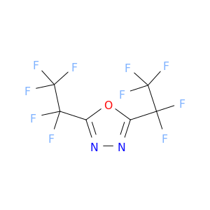 2,5-BIS(1,1,2,2,2-PENTAFLUOROETHYL)-1,3,4-OXADIAZOLE