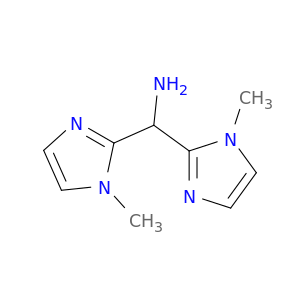 Bis(1-methyl-1H-imidazol-2-yl)methanamine