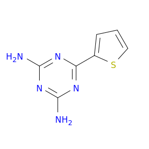 6-thiophen-2-yl-1,3,5-triazine-2,4-diamine