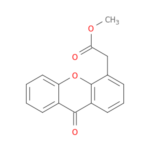 9H-Xanthene-4-acetic acid, 9-oxo-, methyl ester