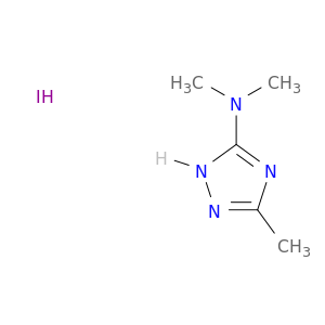 1H-1,2,4-三唑-5-胺,N,N,3-三甲基-,氢碘(1：1)